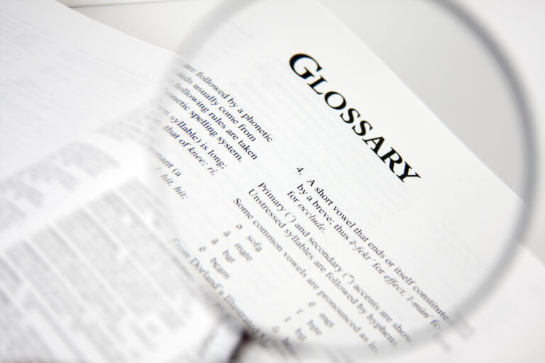 Annuity Glossary, Terms & Definitions